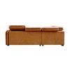 Rusto Corner Group Sofa Bed LHF Rust